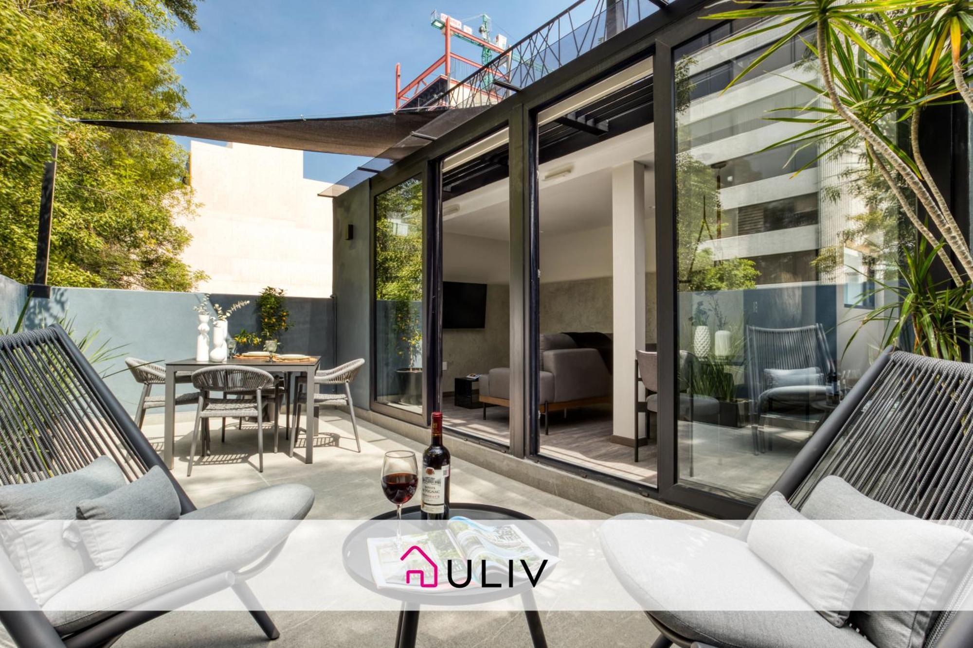 Uliv Park Polanco Aparthotel Mexico City Exterior photo
